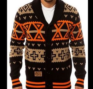 LRG Alpiner Cardigan Sweater size XL